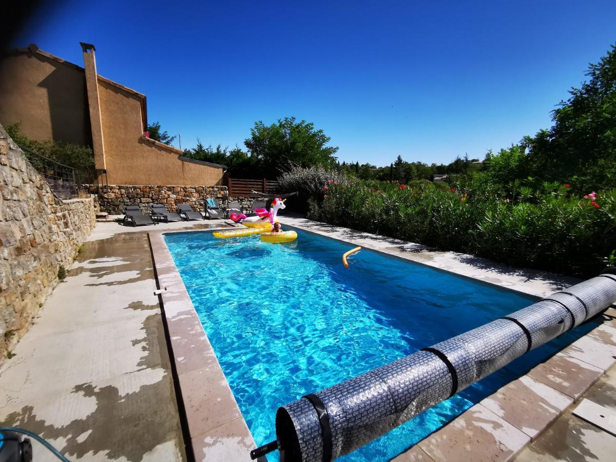 Magnifique Gite En Pierres 6 Personnes Avec Piscine Privee Ardeche Plein Sud Lablachère Dış mekan fotoğraf