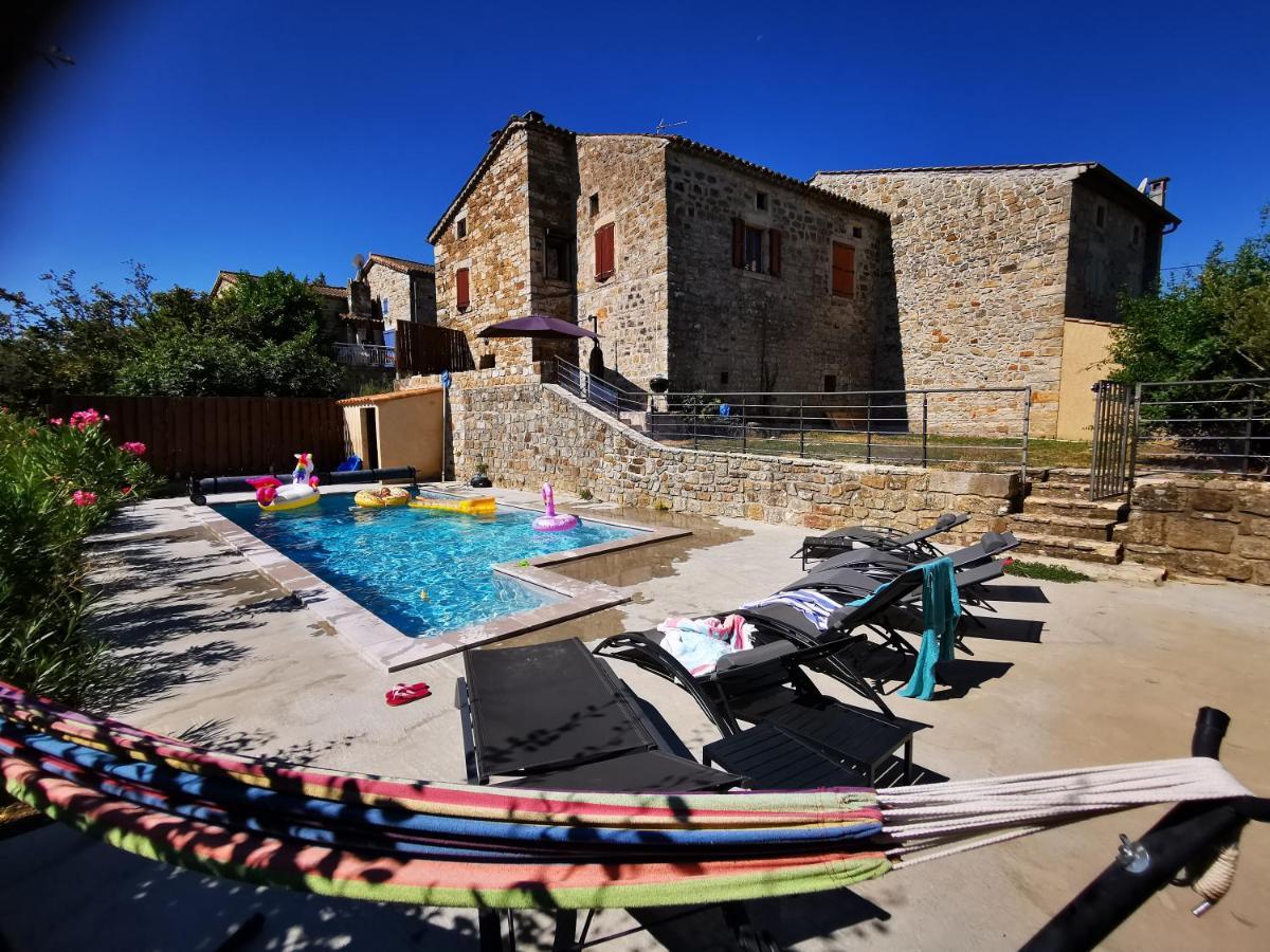 Magnifique Gite En Pierres 6 Personnes Avec Piscine Privee Ardeche Plein Sud Lablachère Dış mekan fotoğraf